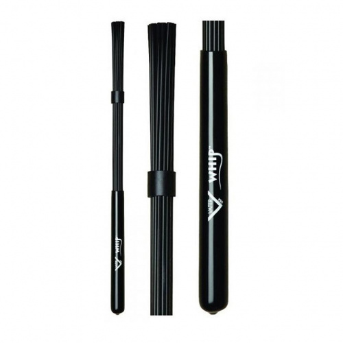 VATER VWHP Whip руты, черный пластик, пластиковая черная ручка, регулируемые
