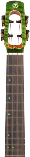 FLIGHT COMET TENOR EQ-A Green Укулеле тенор фото 4