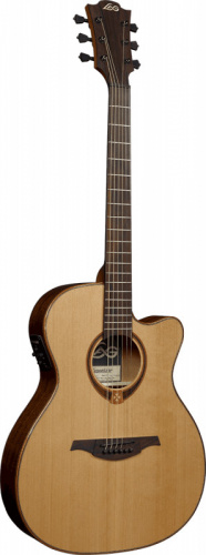LAG T-118A CE Электро-акустическая гитара, Аудиториум с вырезом и пьезодатчиком, цвет -