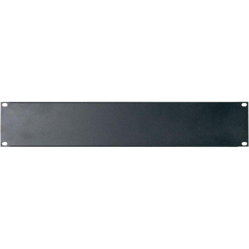 NordFolk NRP-2U рэковая панель, 2U, сталь, черный
