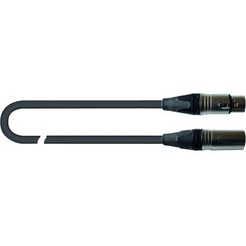 QUIK LOK JUST MF 0.5 SL микрофонный кабель серии Just с металлическими разъемами XLR мама XLR папа, длина 0.5 метров фото 2