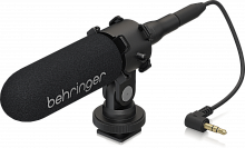 Behringer VIDEO MIC накамерный конденсаторный микрофон, со съемным держателем и башмаком, подходит для смартфонов, 40-16000 Гц, разъем 3,5 TRRS