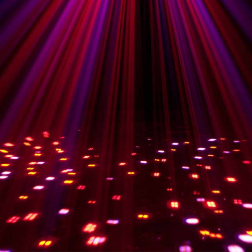 American DJ Stinger Эффект 3 в 1:Лунный цветок, стробоскоп и лазер 6 x 5Вт (RGBWYP) HEX светодиоды + 8 x 3 фото 5