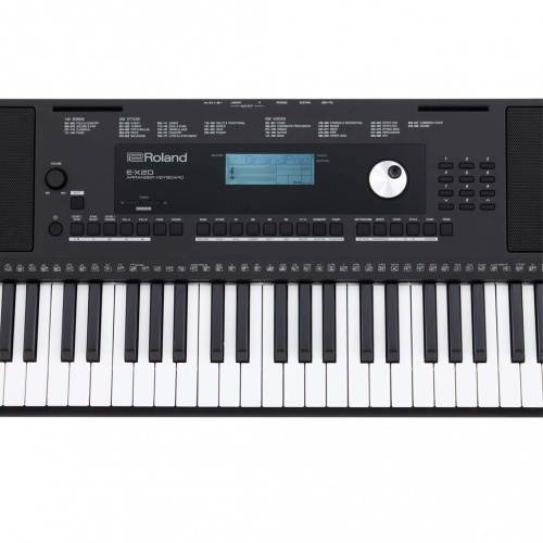 Roland E-X20 синтезатор с автоаккомпанементом, 61 клавиша, 128 полифония, 253 стиля, 656 тембров фото 2