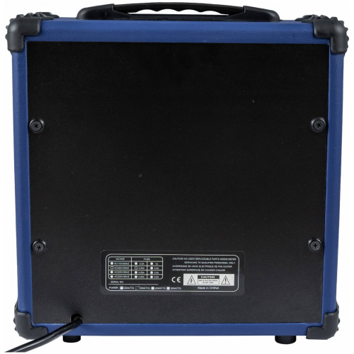 DAVINCI SET-100 BL комплект электрогитара, комбик, чехол, стойка, тюнер, цвет синий фото 13