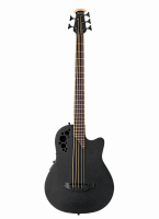 OVATION B7785TX-5 ELITE Mid Cutaway Black Textured пятиструнная электроакустическая бас-гитара