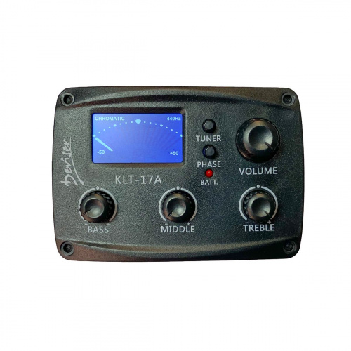 Deviser KLT-17A пьезо-звукосниматель с преампом для акустической гитары фото 2