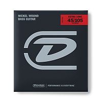 Dunlop Nickel Wound DBN45105XL струны для бас-гитары Extra Long, 45-105