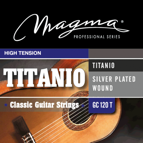 Magma Strings GC120T Струны для классической гитары Серия: Titanio Nylon Silver Plated Wound Обм