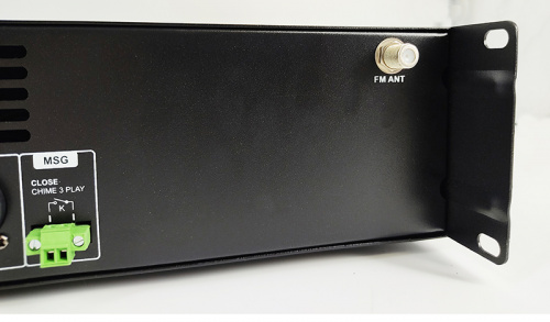 CMX Audio FA-120Z Микшер усилитель, 3 зоны с отдельным контролем громкости, 120ватт, встроенный Mp3 плеер USB и SD, FM тюнер Bl фото 9