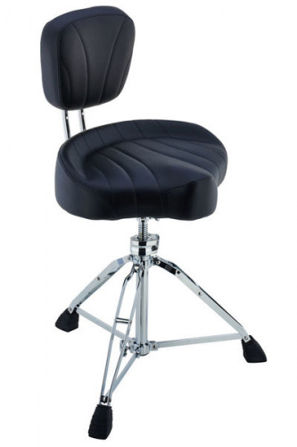 Pearl D-2500BR стул для барабанщика, широкое сиденье, спинка фото 2