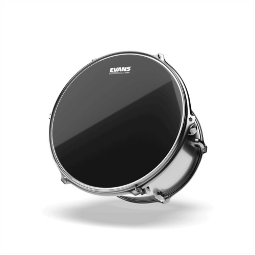 Evans TT10CHR Black Chrome 10" Пластик для барабана двойной, чёрный
