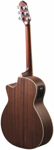 CRAFTER GAE-7 NC VVS + Чехол электроакустич гитара Гранд Аудиториум- SolidTop запеч ель фото 5