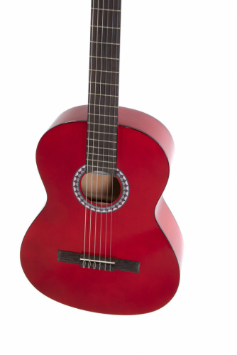 GEWApure Classical Guitar Basic Transparent Red 4/4 Классическая гитара (PS510153742) фото 4