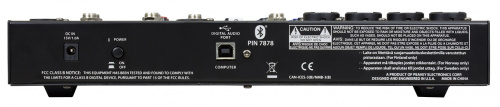 Peavey PV 10 BT Пульт микшерный премиум-класса, 4моно, 2 стерео, BT, USB MP3 playback,USB/аудио инте