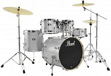 Pearl EXX725/C700 ударная установка из 5-ти барабанов, цвет Arctic Sparkle + стойки и тарелки