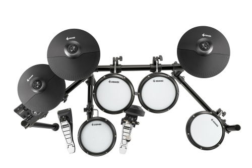 DONNER DED-200 Electric Drum Set 5 Drums 3 Cymbals электронная ударная установка (5 пэдов барабанов, 3 пэда тарелок, стул для ба фото 2