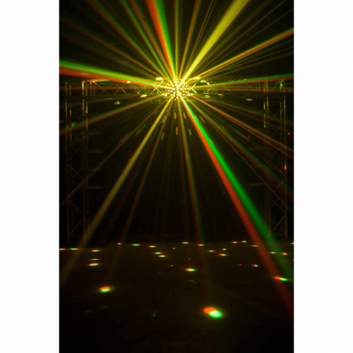 American DJ Spherion TRI LED светодиодный эффект зеркального шара, 5 светодиодов TRI COLOR мощностью фото 2
