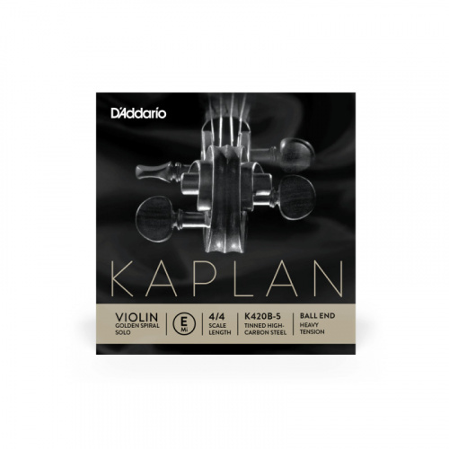 D'ADDARIO K420B-5 Kaplan Golden Spiral Solo струна скрипичная E 4/4 Heavy