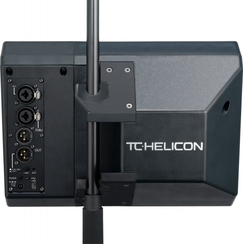TC HELICON VOICESOLO FX150 персональный монитор с встроенным вокальным процессором эффектов, креплением на микрофонную стойку, 150 Вт (класс D), динам фото 5