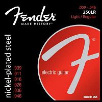 FENDER STRINGS NEW SUPER 250LR NPS BALL END 9-46 струны для электрогитары, стальные с никелевым покрытием