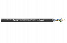 Cordial CCAT 5 PVC цифровой кабель Cat 5e SF UTP, 0.15мм, AWG 26, 6.5мм, (бухта 100м)