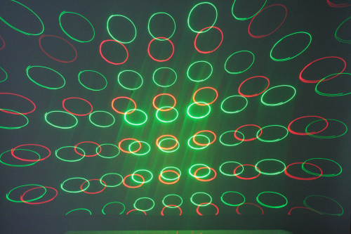 Involight FSLL155 лазерный эффект, 150 мВт красный, 50 мВт зелёный фото 5