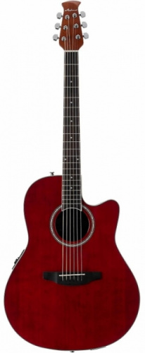 APPLAUSE AB24II-2S Balladeer Cutaway Ruby Red Satin электроакустическая гитара (Китай)