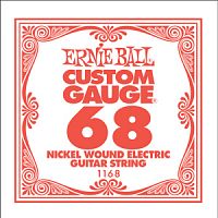 Ernie Ball 1168 струна для электро гитар. 068 никель