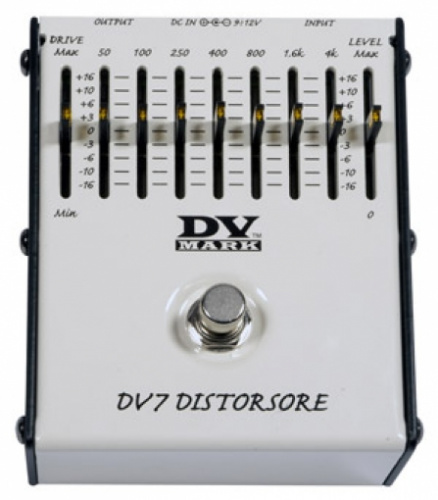 DV MARK DV7 DISTORSORE Гитарная педаль дисторшен с 7-полосным EQ