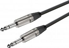 ROXTONE DMJJ200/5 Инструментальный кабель, 2x0,22mm2, D 6mm, 6,3mm stereo Jack – 6,3mm stereo Jack, 5м