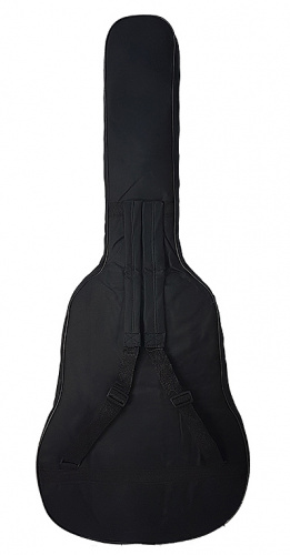 BaggZ AB-41-2 Чехол для акустической гитары, 41", защитное уплотнение 5мм 600D, цвет черный фото 2
