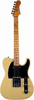 JET JT-350 BSC электрогитара, Telecaster, корпус липа, 22 лада, SS, цвет Buterscotch