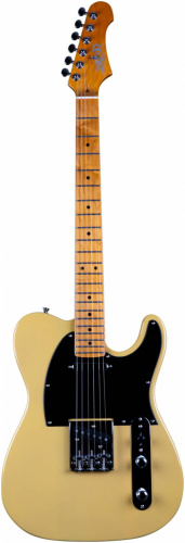 JET JT-350 BSC электрогитара, Telecaster, корпус липа, 22 лада, SS, цвет Buterscotch