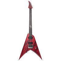 Solar Guitars V1.6 Canibalismo электрогитара, HH, Evertune, цвет красный, чехол в комплекте