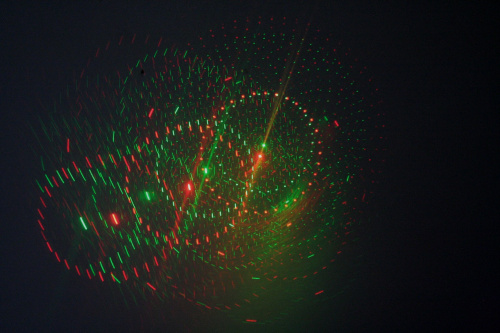 Involight SLL200RG лазерный эффект, красный 150 мВт, зелёный 50 мВт, DMX512 фото 6