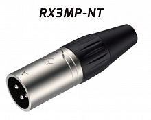 ROXTONE RX3MP-NT/50 (box/50pcs.) Коробка cannon кабельных разъемов из 50шт, в белой коробке, папа 3-х контактный. цвет: серебро, поставляются в белой 