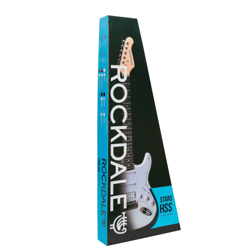 ROCKDALE Stars HT HSS Black Limited Edition электрогитара, цвет черный фото 10