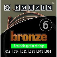 EMUZIN .031 Струна одиночная для акустической гитары, витая, №4, фосф. бронза