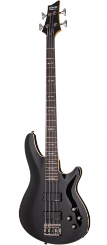 Schecter OMEN-4 BLK Гитара бас, 4 струны, корпус: липа, гриф:клён, звукосн. Schecter Diamond Bass фото 2