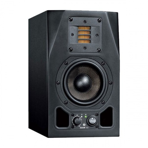 ADAM A3X Активный 2-х полосный студийный аудио монитор, ленточный X-ART ВЧ драйвер 2", Carbon Fiber