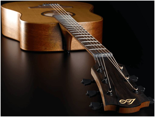 LAG T-170D Акустическая гитара, Дредноут, цвет натуральный фото 5