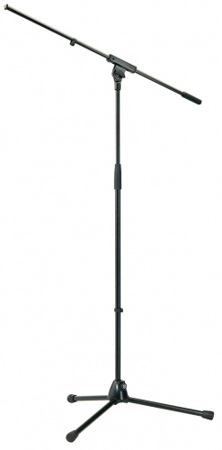 K&M 21020-300-55 микрофонная стойка "журавль", усиленная, металлические узлы, высота 900-1605 мм, дл фото 4