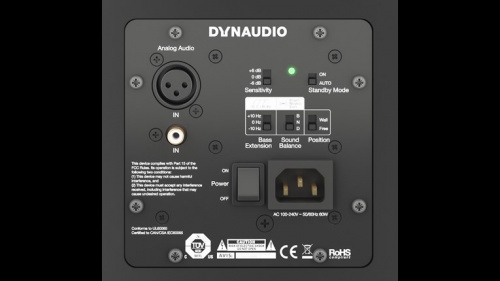 Dynaudio LYD-7 референсный монитор ближнего поля, цвет белый фото 4