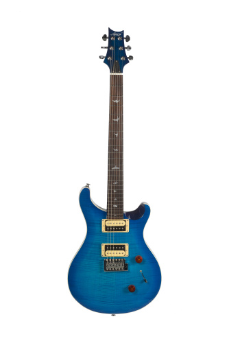 AIERSI PRS-24 Blue Summer Sky Burst Электрогитара, форма корпуса PRS, цвет синий