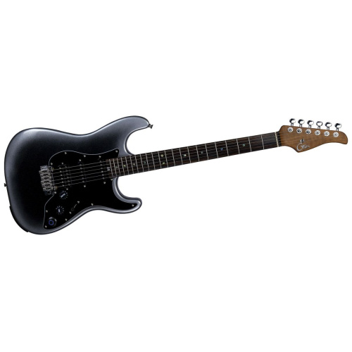 Mooer GTRS P800 Dark Silver Электрогитара со встроенным процессором, HSS, палисандр, Dark Silver
