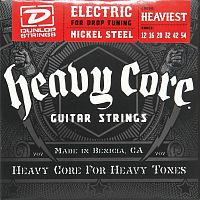 Dunlop DHCN1254 струны для электрогитары Heaviest Core 12-54, никель