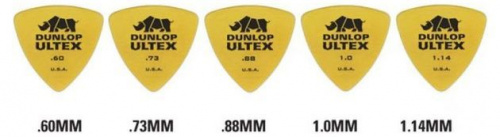 Dunlop 426R1.0 медиаторы Ultex Triangle ( в уп 72 шт ) толщина 1 мм