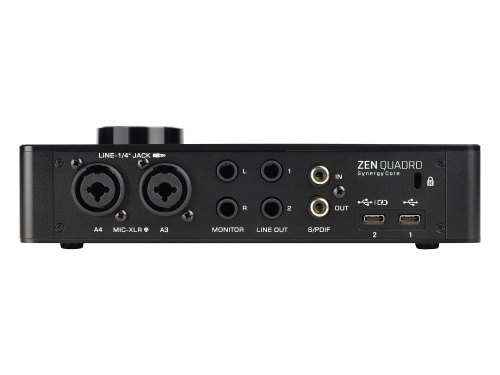 Antelope Audio Zen Quadro Synergy Core Аудиоинтерфейс 24 бит/192 кГц, 14x10, Отношение сигнал/шум: 110 дБ, ADAT для расширения входов/выходов, конверт фото 14