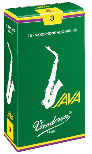 Vandoren SR2625 трости для альт-саксофона, JAVA, №2.5, (упаковка 10 шт.)
